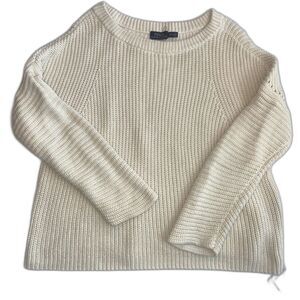 Polo by Ralph Lauren Cream Crewneck Knit Sweater